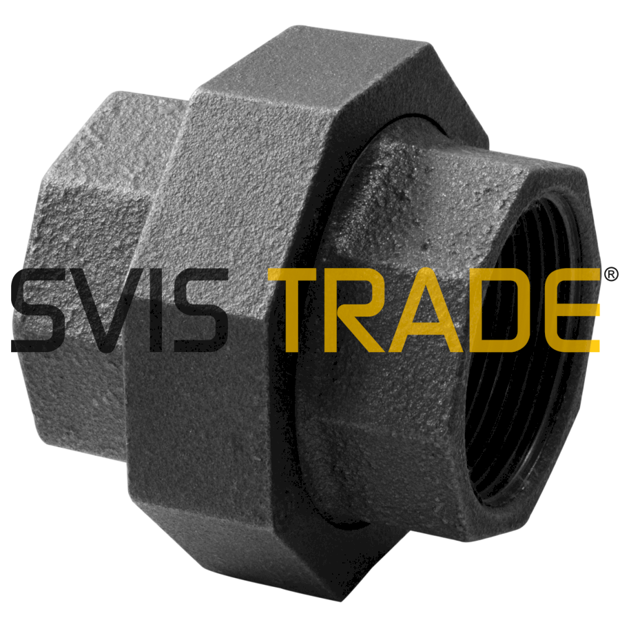 1266-fc340 Černé šroubení kužel 6/4