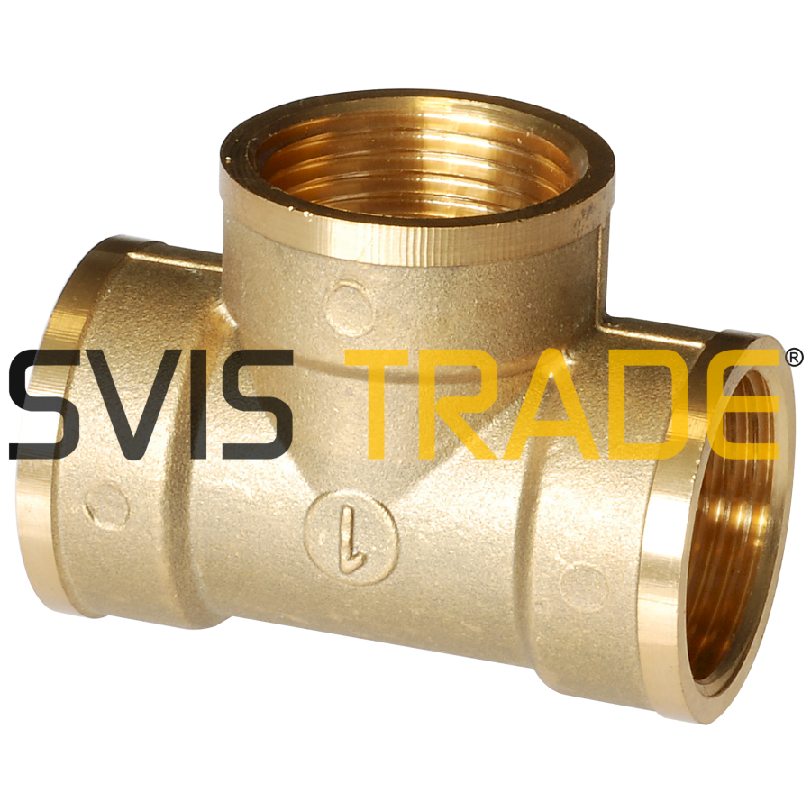 4670-mms130 Mosazný T-kus 1/2