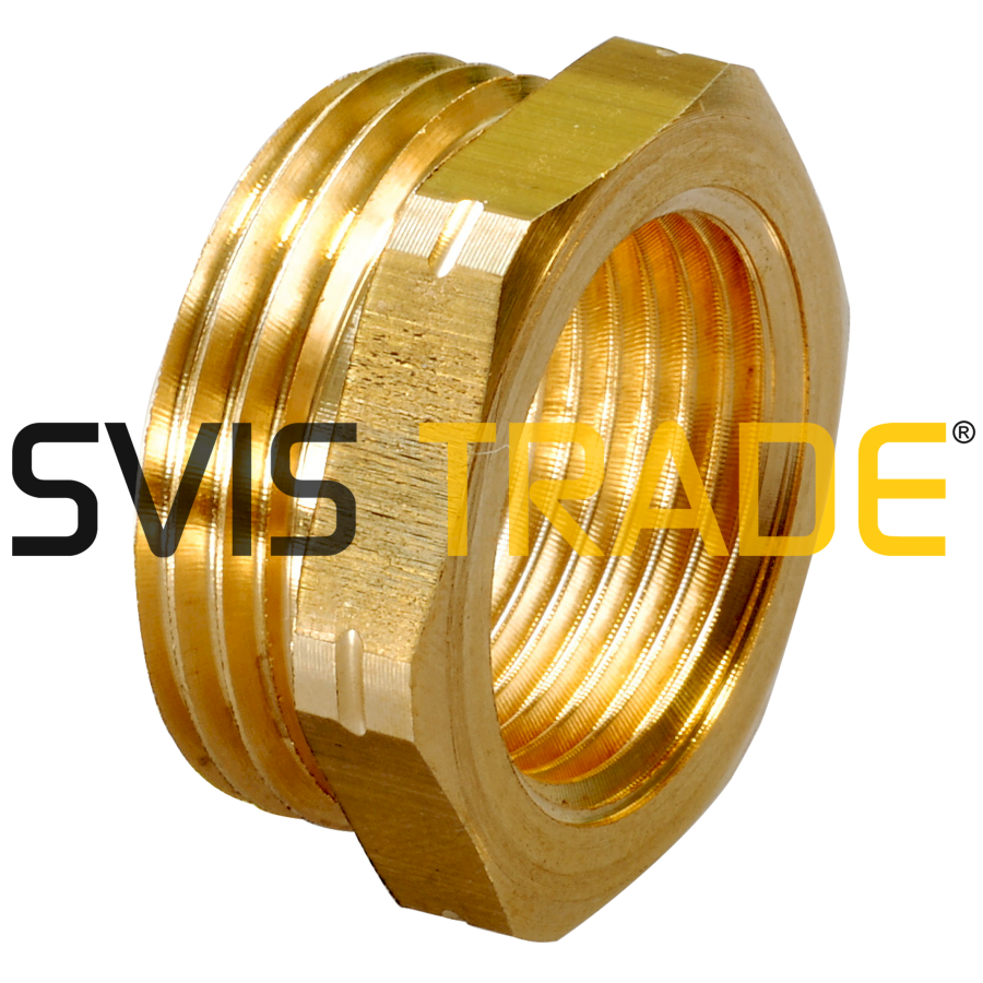 Mosazná šroubení - díl redukce 1/2