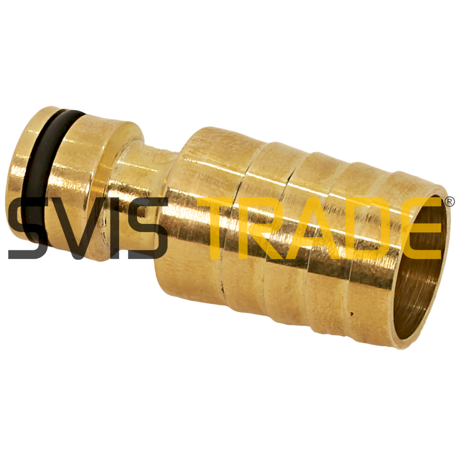 Adaptér na hadici - 20,0 mm s těsněním mosazné rychlospojky QUICK