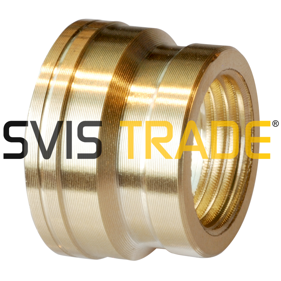 Mosazný nátrubek redukovaný 6/4