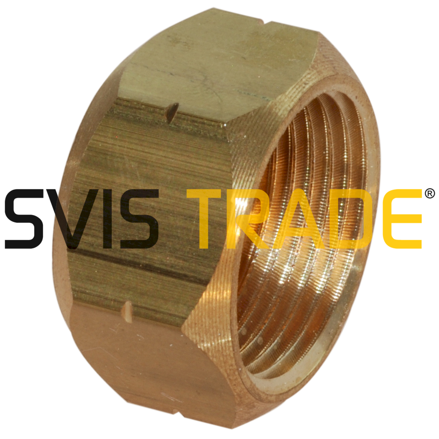 Mosazné víčko 1/2